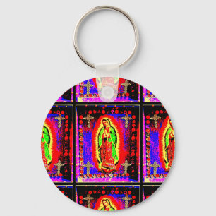 Porte-clés Notre-Dame de Guadalupe