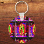 Porte-clés Notre-Dame de Guadalupe (Recto)
