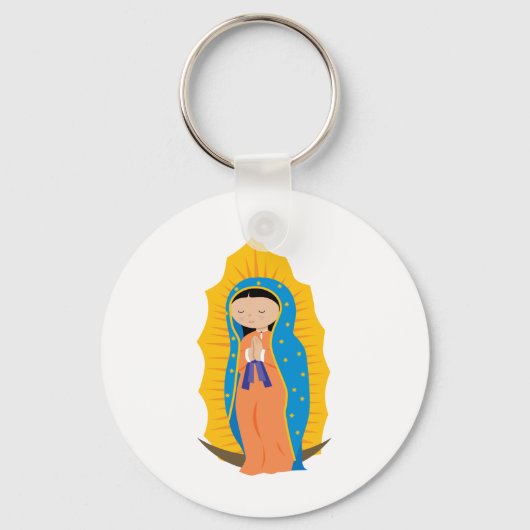 Porte-clés Notre-Dame de Guadalupe (Recto)