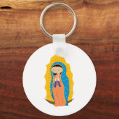 Porte-clés Notre-Dame de Guadalupe (Recto)
