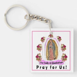 Porte-clés Notre-Dame de Guadalupe