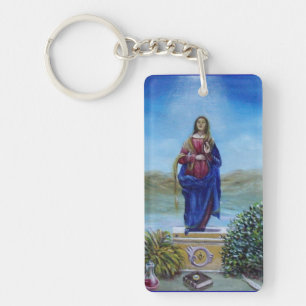 Porte-clés NOTRE DAME DE LA LUMIÈRE Vierge de l'Immaculée Con