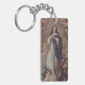 Porte-clés Notre-Dame de l'Immaculée Conception Art (Devant gauche)