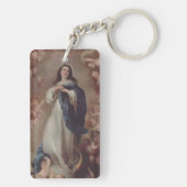 Porte-clés Notre-Dame de l'Immaculée Conception Art (Dos)