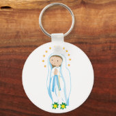 Porte-clés Notre Dame de Lourdes (Recto)