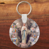 Porte-clés Notre Dame de Lourdes (Recto)