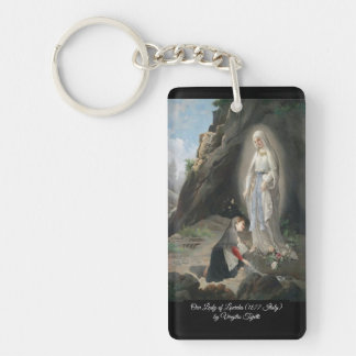 Porte-clés Notre-Dame de Lourdes