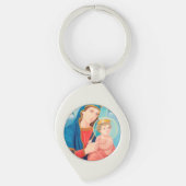 Porte-clés Notre-Dame de Perpétuel aide catholique (Devant)