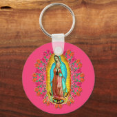 Porte-clés Notre Dame Guadalupe Vierge Marie Catholique Saint (Recto)