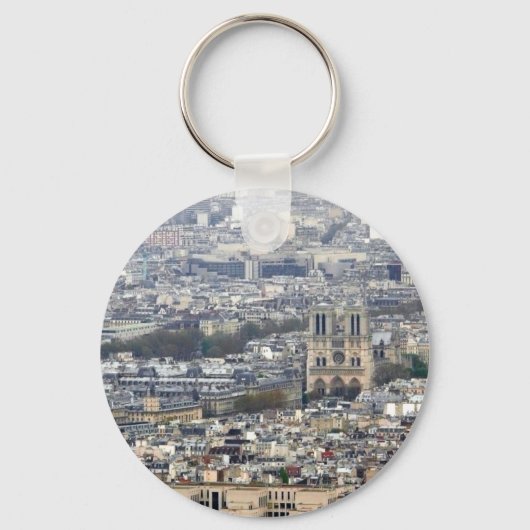 Porte-clés Notre Dame Paris France (Recto)