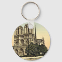Notre Dame, Paris, France classique Photochrom