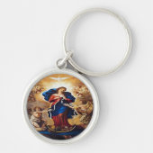 Porte-clés Notre-Dame qui a des noeuds (Devant)