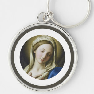Porte-clés Notre Dame, Vierge Marie, Madonna Keyring