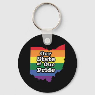 Porte-clés Notre État de notre fierté Ohio