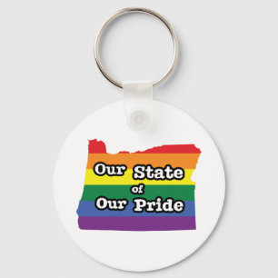 Porte-clés Notre État de notre fierté Oregon