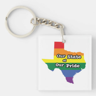 Porte-clés Notre État de notre fierté Texas
