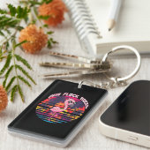 Porte-clés Notre Flock Rocks Flamant rose Fête des Mères (Devant droit)