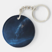 Porte-clés Notre maison Sapphire dans l'espace (Dos)