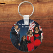 Porte-clés Notre nouvelle famille (Recto)