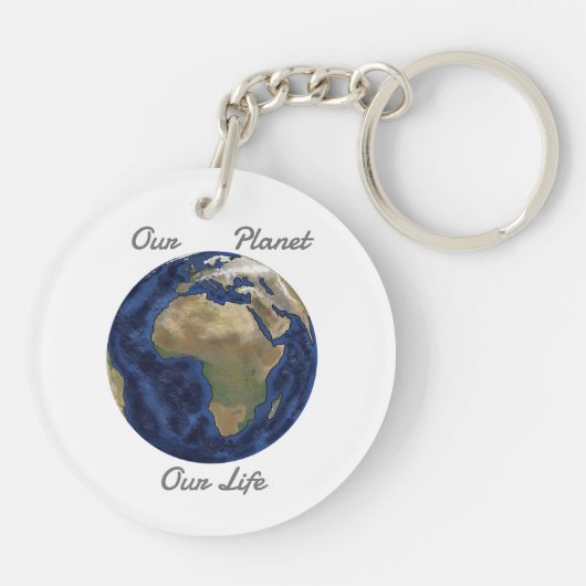 Porte-clés Notre Porte - clé Planète (Dos)