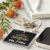 Porte-clés Notre Premier Noël Comme M. Et Mme Épouse Mari Cou (Devant Droit)