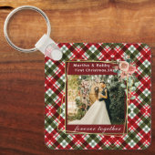 Porte-clés Notre première photo de Noël (Recto)