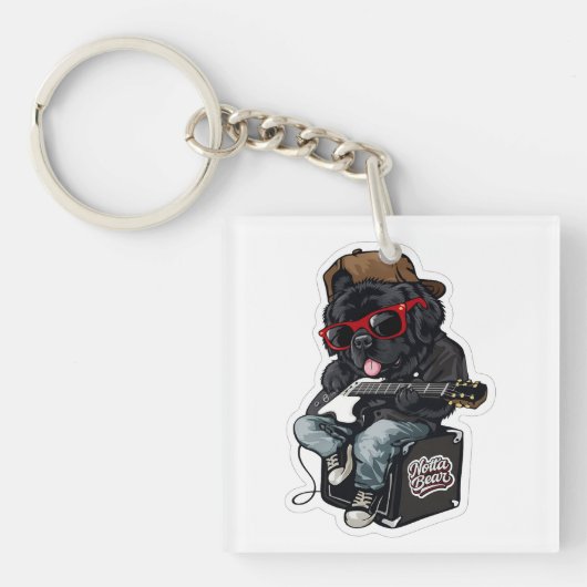 Porte-clés Notta Bear qui déchire (Devant)