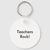 Porte-clés N'oubliez jamais de rester calme et continuez à en (Verso)