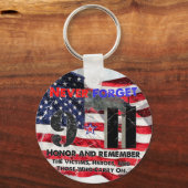 Porte-clés N'oubliez jamais le 11 septembre (Recto)