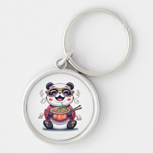 Porte-clés Nouilles de Panda (Devant)