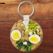 Porte-clés Nouilles, Ramen Funny Soupe Photo (Recto)
