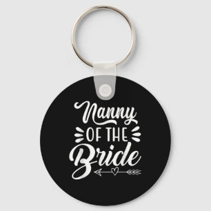 Porte-clés Nounou de la fête de mariage mariée famille mariée