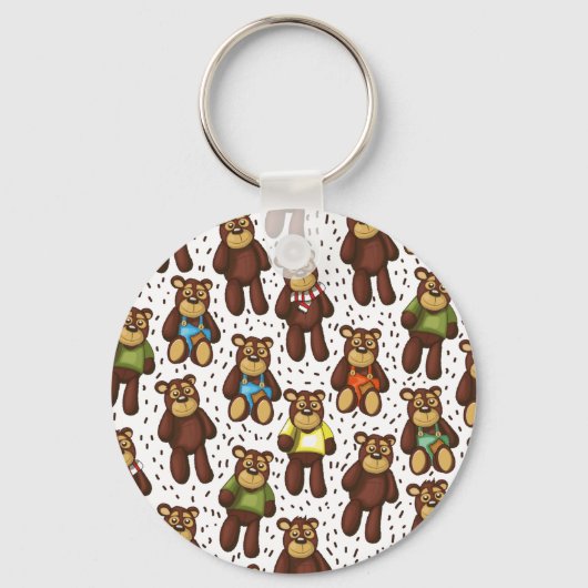 Porte-clés Nounours mignon (Recto)