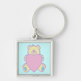 Porte-clés Nounours Teddy Bear Cœur d'Amour