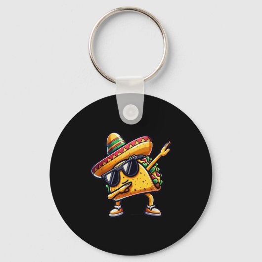 Porte-clés Nourriture mexicaine Taco (Recto)
