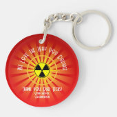 Porte-clés Nous aimons la façon dont vous rayonnez (Dos)