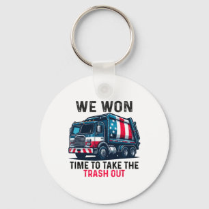 Porte-clés Nous Avons Gagné Le Temps De Sortir Trump Victoire