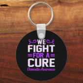 Porte-clés Nous luttons pour un traitement de la démence Sens (Verso)