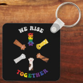 Porte-clés Nous nous rassemblons | EMPREINTE DE PATTE | Diver (Verso)
