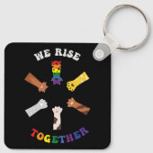 Porte-clés Nous nous rassemblons | EMPREINTE DE PATTE | Diver (Dos)