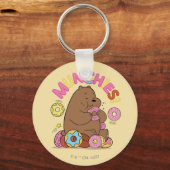 Porte-clés Nous Ours Nus - Grizz Donut Munchies! (Recto)