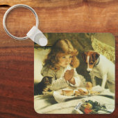 Porte-clés Nous Prions, Suspendez Charles Burton Barber (Recto)