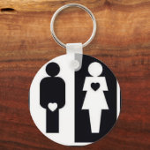 Porte-clés Nous sommes différents (Recto)