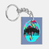 PORTE-CLÉS NOUS SOMMES FAMILIAUX (Devant gauche)