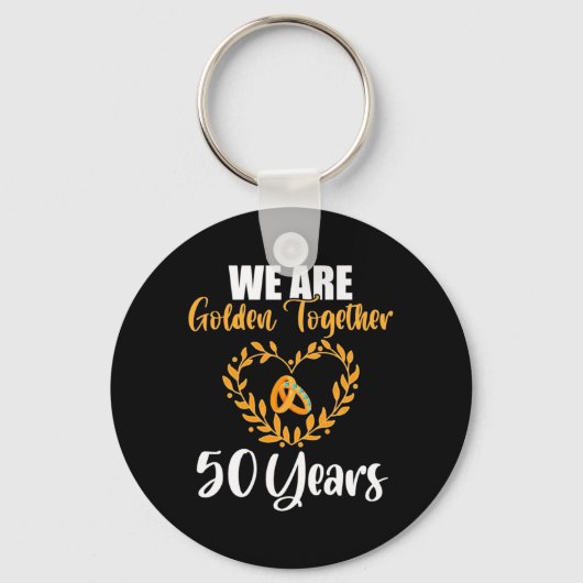 Porte-clés Nous Sommes Golden Ensemble 50 Ans (Recto)