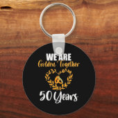 Porte-clés Nous Sommes Golden Ensemble 50 Ans (Recto)