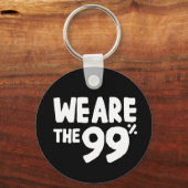 Porte-clés Nous sommes les 99% (Recto)