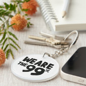 Porte-clés Nous sommes les 99% (Devant droit)