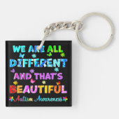 Porte-clés Nous sommes tous différents (Dos)