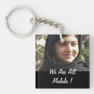 Porte-clés Nous Sommes Tous Malala !